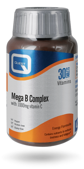bal Machtigen Ongelijkheid Mega B Complex - Quest Nutra Pharma