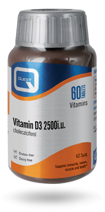 Vitamin D3 2500i.u.